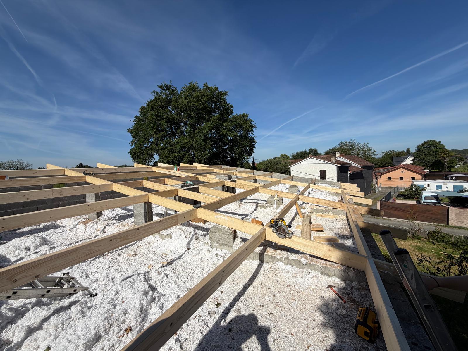 chantier couvreur à Aixe-sur-Vienne